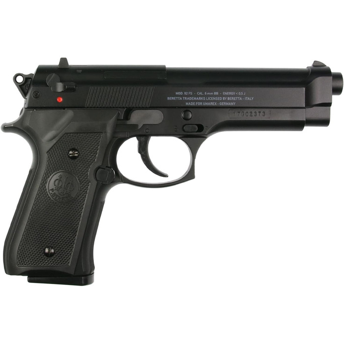 Пістолет Beretta Softair M92 FS HME 0,5 Дж, чорний, 2.5887