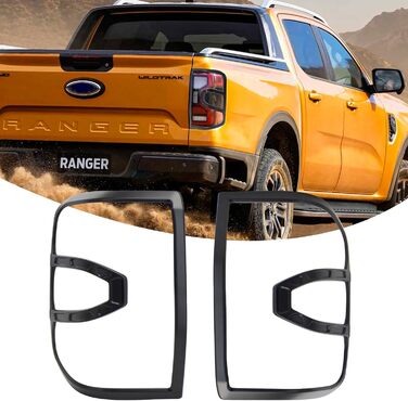 Набір чохлів та задніх ліхтарів JHCHAN ABS для Ford Ranger 2023-2024 T9 Wildtrak Raptor Wildtrak X Limited Platinum