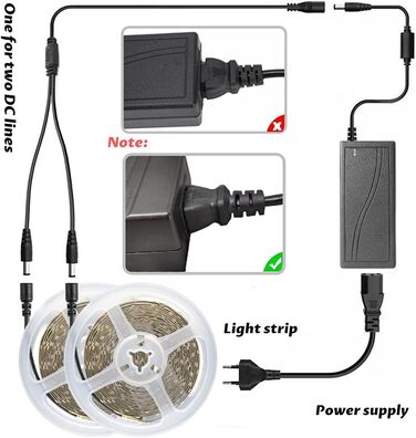 Ультрафіолетова світлодіодна стрічка Arote Light 10 м Чорне світло Світлодіодна стрічка 12 В Блок живлення, самоклеюча 600 світлодіодів УФ світлодіодна стрічка IP20 Струнні ліхтарі Чорне світло для вечірки, бару, неонових кольорів, клубу