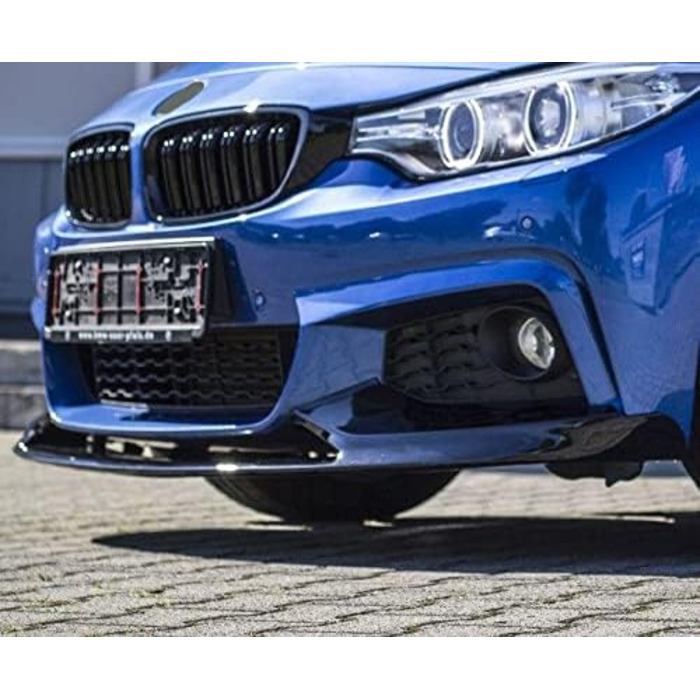 Передній спойлер DM Autoteile чорний сумісний з BMW F32 F33 F36 з M-Package