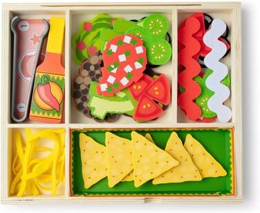 Дерев'яний ігровий набір для дітей Melissa & Doug Nachos