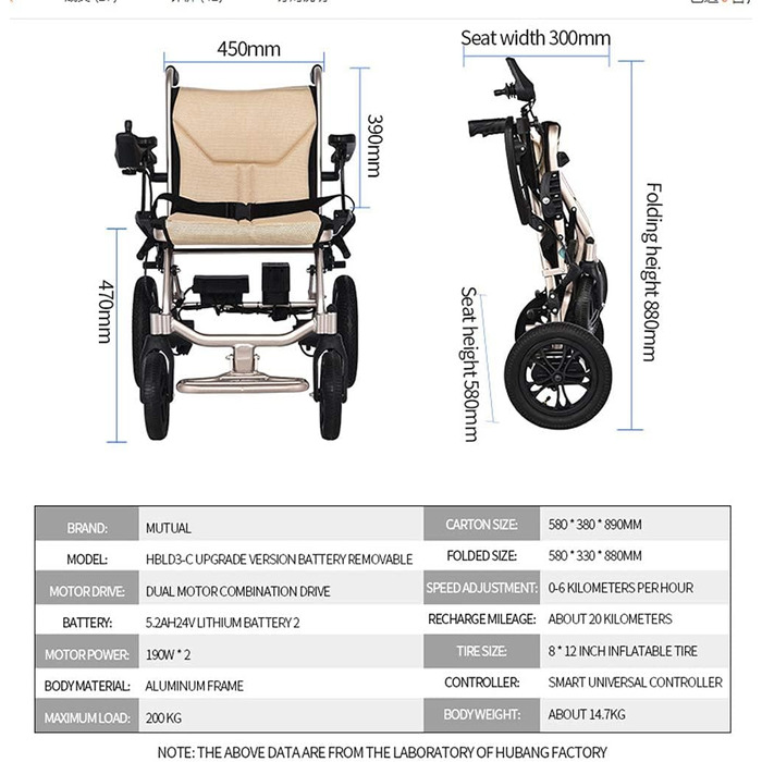 Інвалідні крісла розбірні алюмінієві електричні легкі інвалідні крісла, відкриваються/складаються за 3 секунди, супер легке електричне крісло колісне, подвійне призначення для важких навантажень, важить лише 16 кг навантаження 200 кг