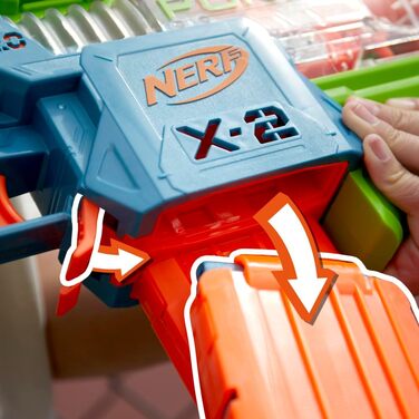 Моторизований дротиковий бластер з подвійним ударом Nerf Elite 2.0