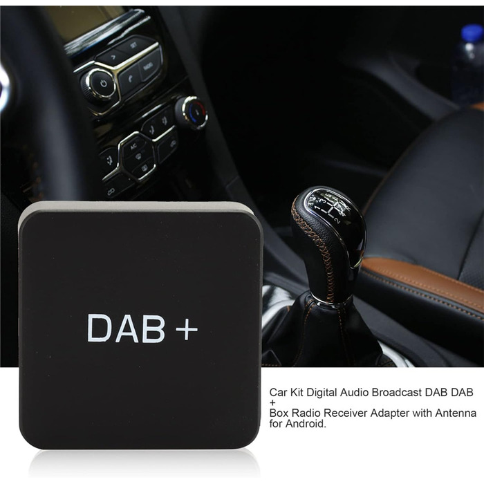 Автомобільний комплект Цифрова аудіотрансляція DAB DAB Box Адаптер радіоприймача з антеною для Android