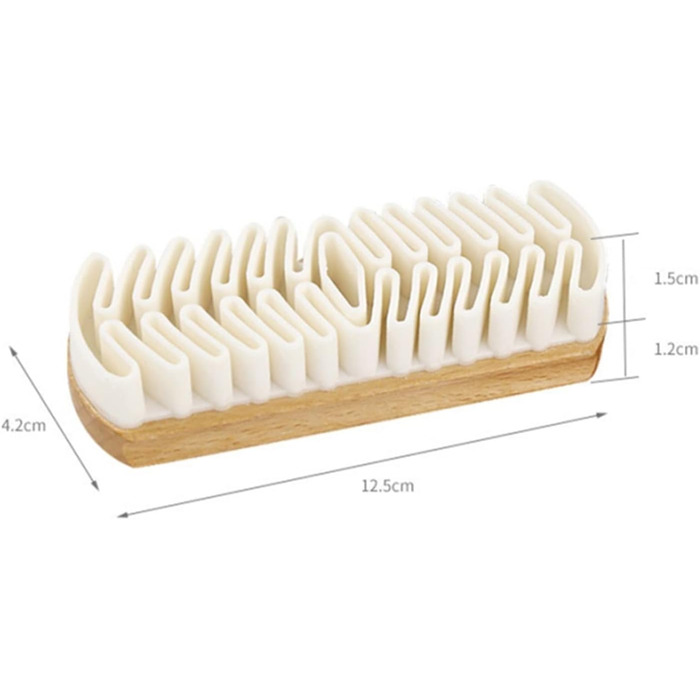 Нова біла гумова крепова щітка для взуття Шкіряна щітка для замшевих чобіт Сумки Скруббер Очищувач оптом 1 шт., 2020