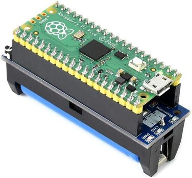 Модуль ДБЖ для Raspberry Pi Pico, джерело безперебійного живлення HAT Підтримуйте роботу Pico під час підзарядки, моніторинг стану батареї через I2C