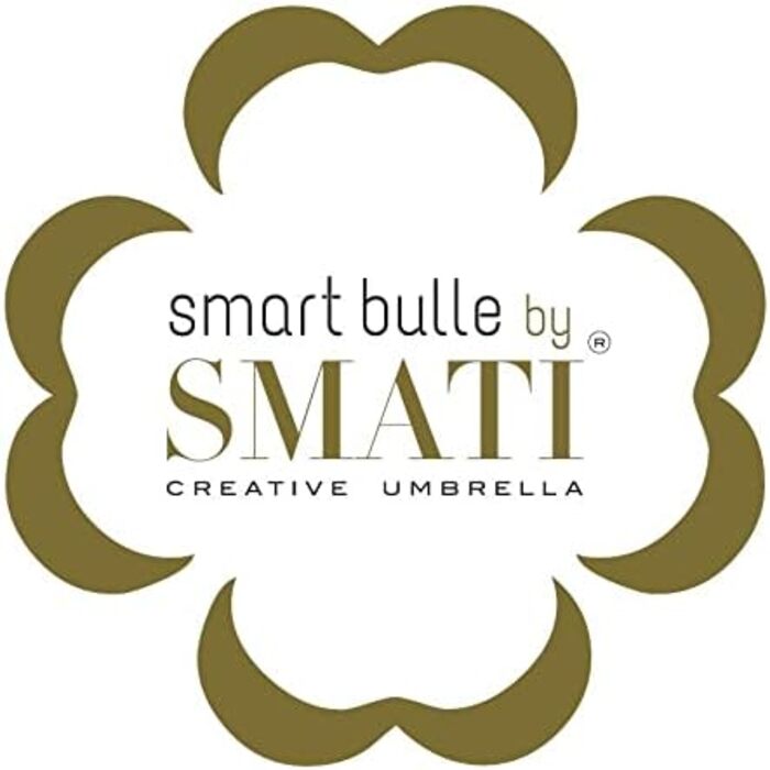 Дитяча парасолька SMARTBULLE Прозорий дзвіночок - флуоресцентний бордюр стійкий до вітру Діаметр 71 см Ручне відкриття парасолька для дівчаток і хлопчиків Мотив ТВАРИНИ. Автобус для тварин Унікальний