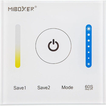 Контролер Miboxer Milight Контролер палички MiLight TOUCH P2 для CCT/TunableWhite від 12-24 В до 5 А для світлодіодних продуктів