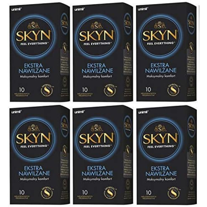 Презервативи без латексу Skyn Extra Moist (60)