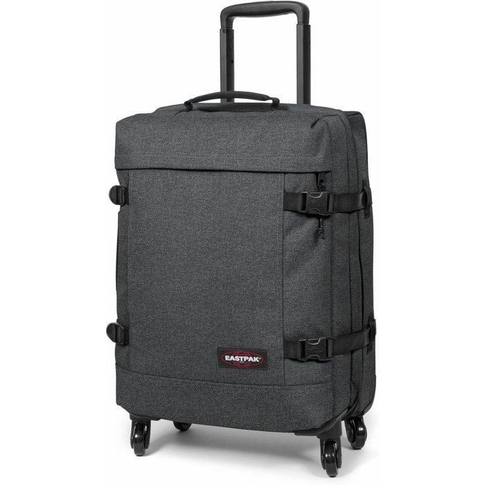 Валіза Eastpak TRANS4 S, 54 x 35 x 23 см, 44 л - чорний джинсовий (сірий)