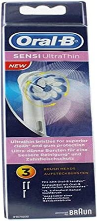 Змінні електричні щітки для зубних щіток Oral-B 4210201176633 Sensi, упаковка з 3 шт.