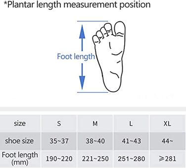 Ортез для підйому стопи, ортез для підйому стопи, ортез на гомілковостопний суглоб, бандаж на гомілковостопний суглоб при розтягненні зв'язок, тендиніті/жінки та чоловіки, 1 пара, L