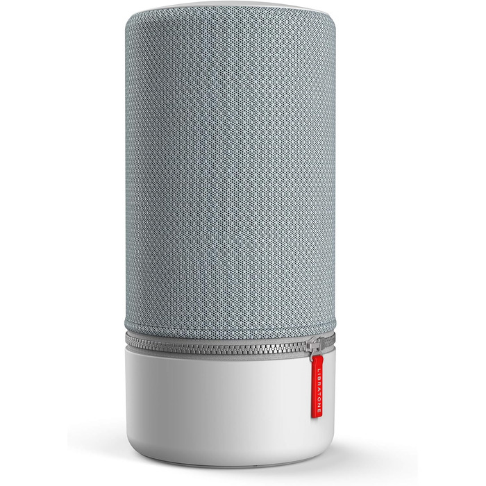 Велика колонка Libratone ZIPP 2 Smart Wireless (інтеграція Alexa, AirPlay 2, MultiRoom, звук 360, Wi-Fi, Bluetooth, Spotify Connect, батарея на 12 годин) морозно-сіра