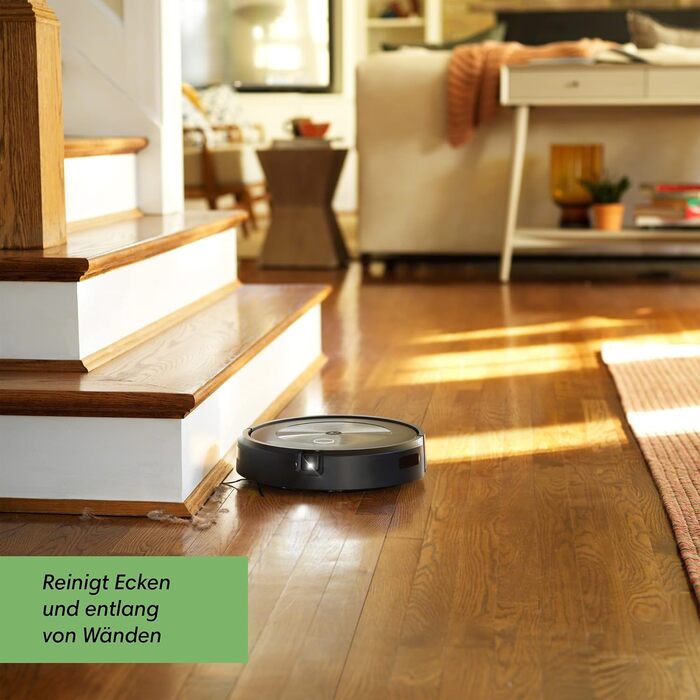 Вакуумний робот iRobot Roomba j7 із підтримкою Wi-Fi і автоматичною вакуумною станцією, картографуванням і двома гумовими щітками для всіх поверхів - Виявлення та уникнення об&39єктів - Навчання та картографування