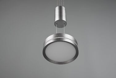 Світлодіодний торшер Trio Lights Franklin 426510208, Метал в т.ч. 35 Вт LED, зміна кольору, диммер (нікель-матовий, підвісний 1-полум'я)