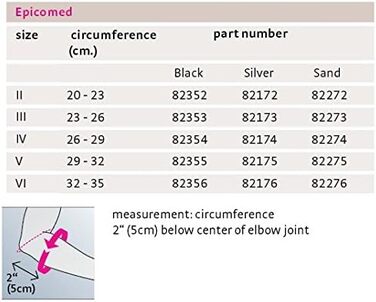 Пов'язка на епікондиліт Epicomed срібло, Gr. III, Пов'язки на лікоть