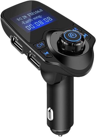 Плеєр FM-передавач T11 Bluetooth MP3-плеєр MP3-передавач FM-передавач USB зарядний пристрій, 3-