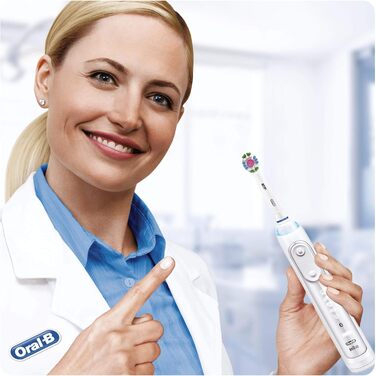 Щітки для електричних зубних щіток Oral-B 4210201325123 EB18RB-3 3D White CleanMaximizer, білі, 3 шт. и