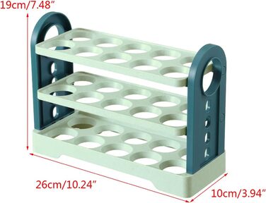 Тримач для яєць у холодильнику з відкидним ящиком, коробка для зберігання яєць, тримач для яєць у холодильнику, тримач для яєць у холодильнику