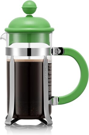 Кавоварка BODUM Caffettiera 1913-538BTR Tritan, 3 чашки, 0,35 л, 340,2 г, зелена