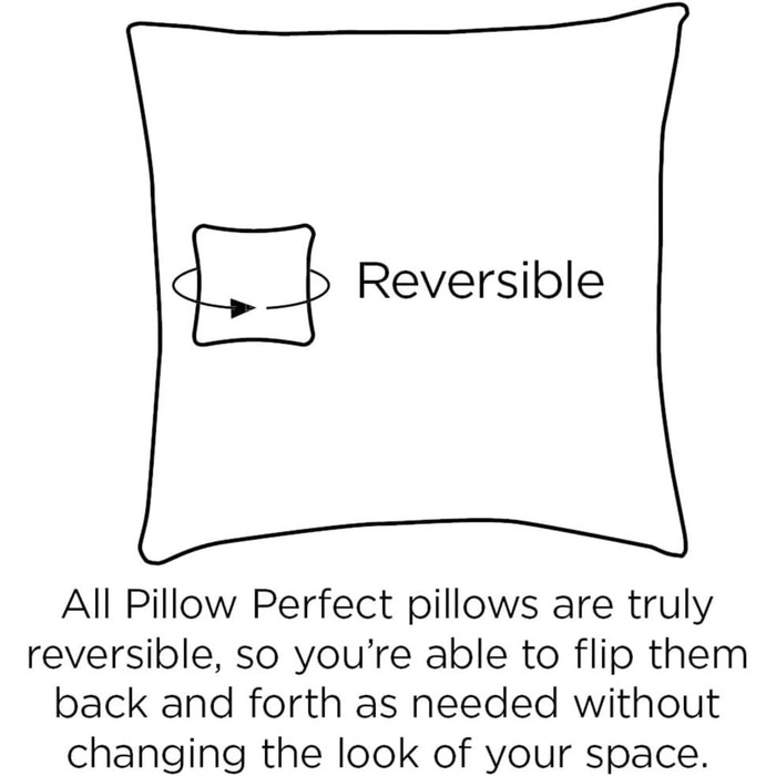 Подушка Pillow Perfect Outdoor Loveseat подушка, плетена, помаранчева