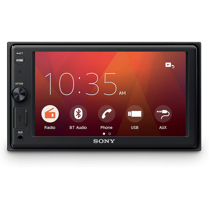 Приймач Sony XAV-1550ANT WebLink 2.0 DAB з Bluetooth для гучного зв'язку, навігації через смартфон 6,2-дюймовий дисплей і поворотний регулятор (без DAB)