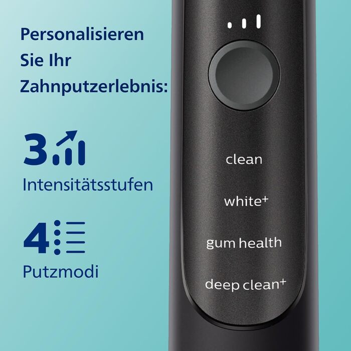 Електрична зубна щітка Philips Sonicare ExpertClean 7500, звукова зубна щітка з додатком, 4 режими чищення та 3 рівні інтенсивності, датчик тиску, дорожній кейс, чорний, модель HX9631/16 Black ука (1 упаковка)