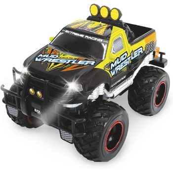 Іграшки - RC Ford F150 Mud Wrestler, машинка на дистанційному управлінні для приміщень і вулиці, 10 км/год, монстр-трак XL, з дистанційним управлінням, для дітей від 6 років і старше Одна, 201119455