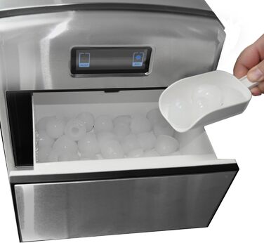 175W de Luxe Digital Stainless Steel Ice Cube Maker Ice Cube Machine Icemaker, 175W de Luxe Digital Stainless Steel Ice Cube Maker Ice Cube Machine Icemaker