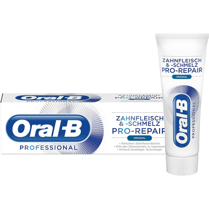 Оригінальна зубна паста Oral-B Professional Gums and Enamel Pro-Repair (6 x 75 мл)