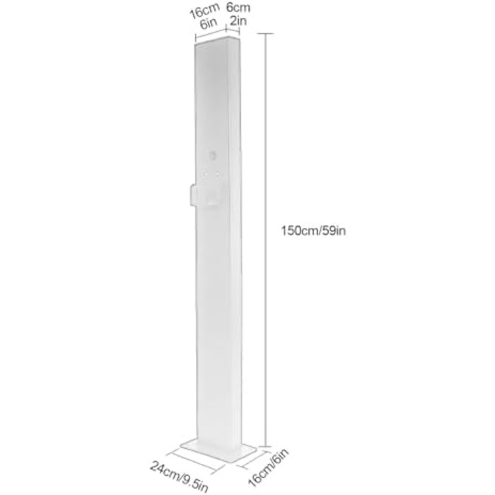 CZYGPHY EV Charging Port Base, Outdoor EV Charging Stand, Weatherproof Charging Station Base Floor Mount All Weather Electric Vehicle Stacking Stainless Steel (Black), CZYGPHY EV Charging Port Base, Outdoor EV Charging Stand, Weatherproof Charging Station