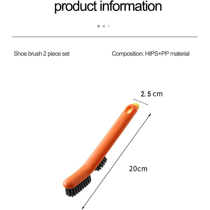 Щітка для взуття TRASKA 2 в 1 Щітки для взуття М'яка пластикова головка щітки Знімна білизна для чищення Багатофункціональний інструмент для побутового прибирання Набори для догляду за взуттям (колір світло-зелений)