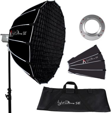 Кронштейн Aputure Light Dome SE Softbox Bowens з розсіювачем Grid Flash