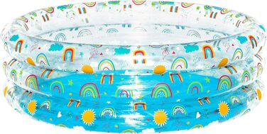 Дитячий басейн Bestway Rainbow Splash Ø 150 x 53 см