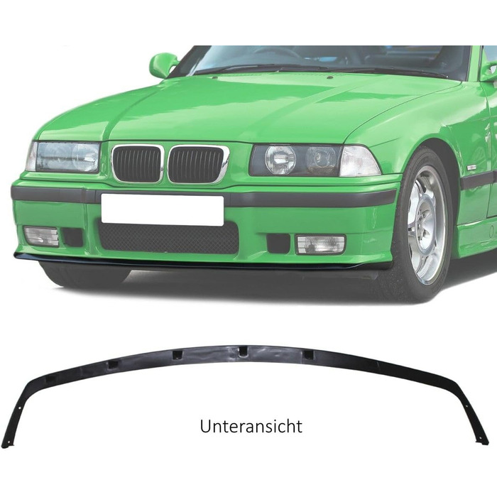 Сумісний з бампером BMW E36 M3 M болти *ABE, 1158 Evo Lip GT Spoiler Lip