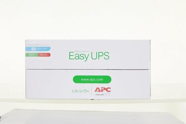 ДБЖ APC Easy UPS - BVX900LI-GR - джерело безперебійного живлення 900 ВА з виходами Schuko, запобіжник акумулятора та захист від перенапруг, резервний акумулятор зі стабілізатором стабілізатора, світлодіодні індикатори (1200 ВА / 650 Вт, IEC - IEC - IEC - 