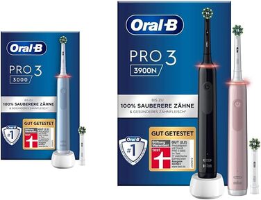 Електрична зубна щітка Oral-B PRO 3 3000 та електрична зубна щітка Pro 3 3900