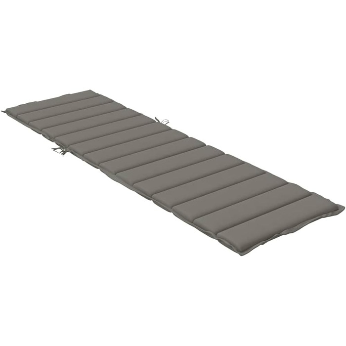 Подушка для шезлонгу CIADAZ Melange Dark Grey 200x50x4 см Тканина, Подушка для шезлонга, Подушка для шезлонга, Подушка для шезлонга, Подушка для лавки, Подушка для стільця для високих стільців, Подушки для шезлонгів - 4002499