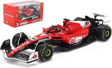 Леклерк 16 Сезон 2023 Формула 1 F1 - Масштаб 1/43 Модель автомобіля DieCast BBurago 36836, 23 GP Las Vegas Charles