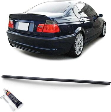 Спортивний задній спойлер Lip Black Gloss підходить для BMW 3 Series E46 Limo 98-05