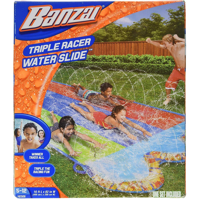 Водна гірка Banzai 42329 Triple Racer