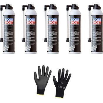 Захисні рукавички Iloda 5xOriginal Liqui Moly 300 мл Спрей для ремонту мотоциклетних шин 1579