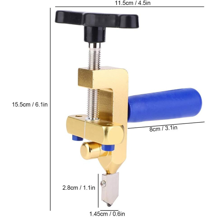 Склоріз, портативний багатофункціональний склоріз, інструмент для різання керамічної плитки, інструмент для різання склокераміки, склоріз для керамічної плитки