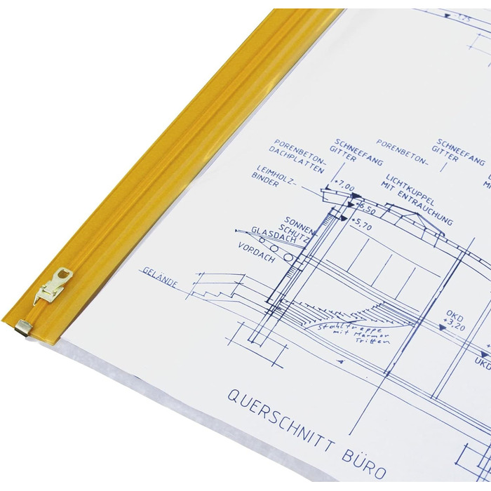 Мм Плоскі захисні чохли Оригінал, 5 шт., DIN A0 900 x 1250