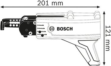 Магазинна насадка Bosch Professional для шуруповерта для гіпсокартону Bosch для модернізації