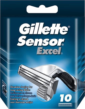 Леза для бритви Gillette Sensor Excel, 10 шт.