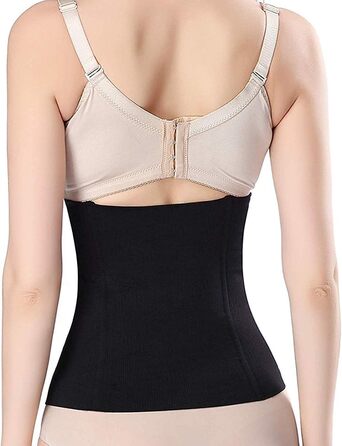 Жіночий корсет Underbust Tummy Control Waist Trainer Elastic Postpartum Belt Postpartum Support Waist Cincher Belly Waist Body Shaper Black L