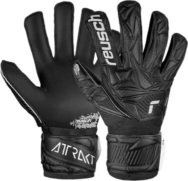 Воротарські рукавиці Reusch Unisex Youth Attrakt Infinity Junior Воротарські рукавиці чорні 6