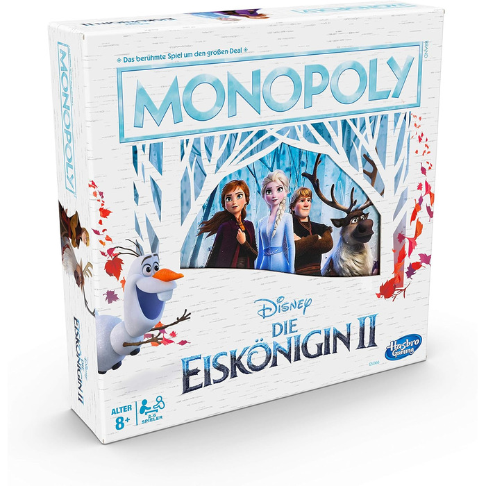 Монополія Hasbro 61106642 Disney The Ice Queen 2, настільна гра для дітей віком від 8 років Німеччина Мульти