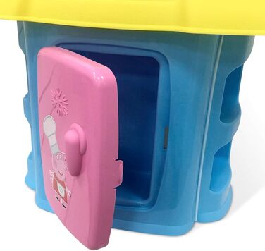 Дитяча кухня Smoby Mi Cocina Peppa Pig Wutz Ecoiffier з 13 аксесуарами, 100 офіційно ліцензований продукт, для хлопчиків і дівчаток від 18 місяців (1711), кольорова, 60,5 x 42,7 x 24,6